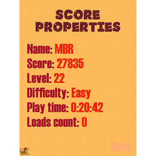Samin Lite high score info